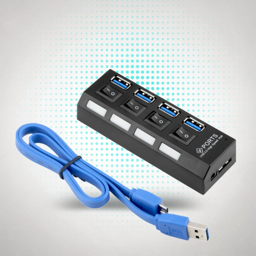USB HUB 4 PUERTOS 3.0
