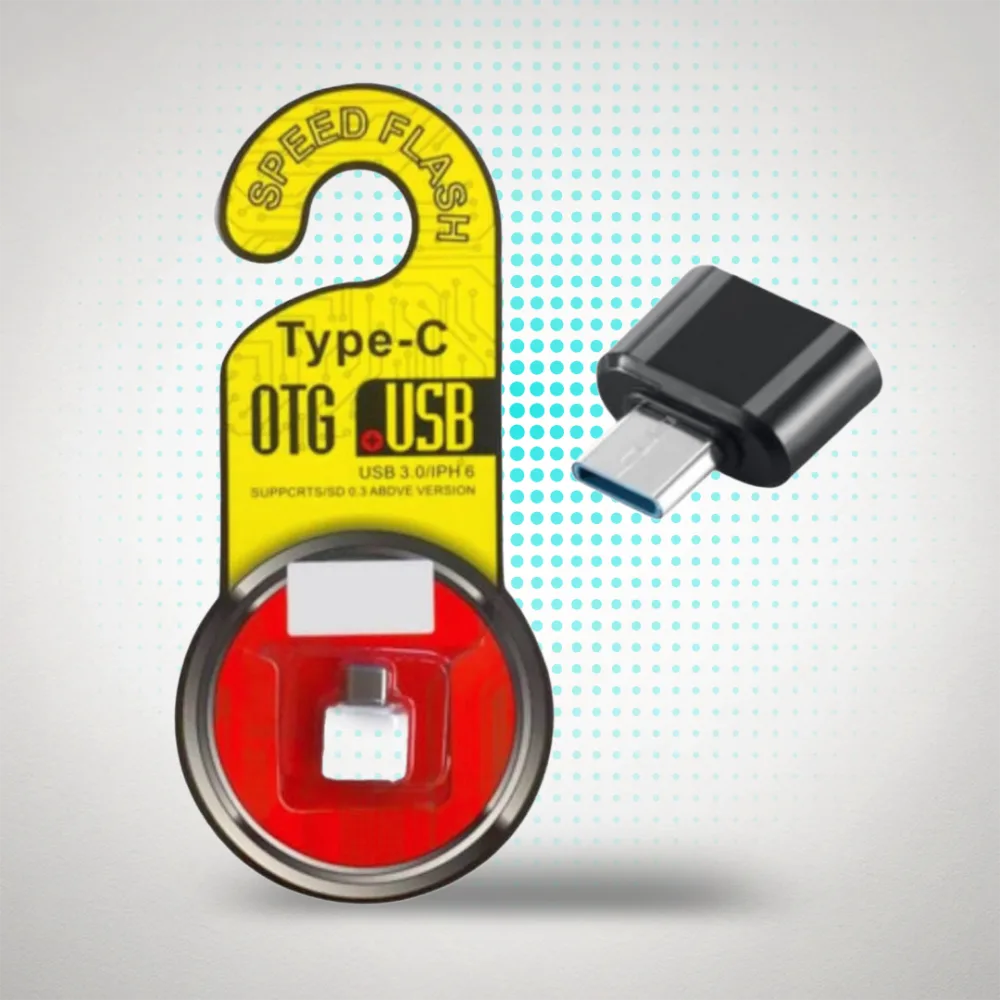 OTG + USB TYPE C A USB Q-OTG64