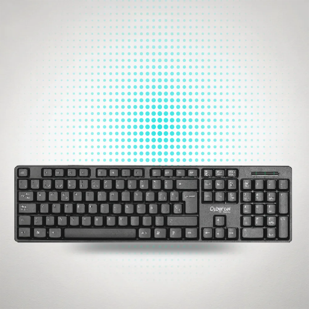 TECLADO CYBERTEL EBONY